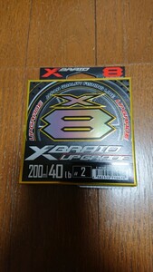 (新品)よつあみ X BRAID UPGRAD X８　２号 ２００m