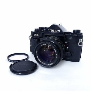 Canon キャノン A-1 + FD 50mm F1.4 フィルムカメラ 空シャッターOK シャッター鳴きあり 現状 USED /2403C