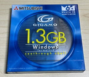 即決 新品未開封 三菱化学メディア株式会社 KID1G3W1S MO1.3GB Windowsフォーマット 1枚 ID付き GIGAMO クリックポスト 全国185円発送