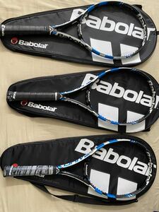 Babolat バボラ ピュアドライブツアーtour 硬式テニスラケット テニスラケット 3本セット3本共G3