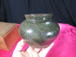 B　朝鮮海鼠壺 陶器　焼き物　朝鮮