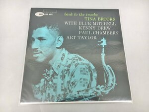 LPレコード Back To The Tracks Tina Brooks Blue Note BLP 4052 帯 ライナー付き 重量盤 美品 2404LO094