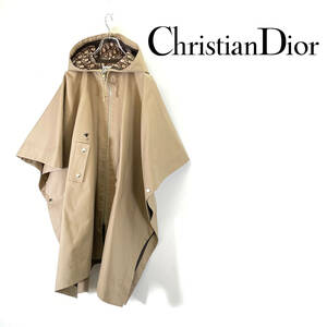 Christian Dior クリスチャン ディオール トレンチコート ポンチョ コート147M34A3905 size XXS 0120761