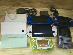 小型ゲーム機まとめ売り★1台1円スタート PSP PSvita GAMEBOYCOLOR GAMEBOYアドバンス DSi ワンダースワン