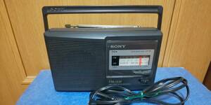 SONY ICF-29 FM AM ポータブルラジオ ACのみ確認済