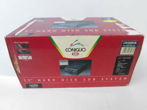 VESTA製外付けSCSI HDドライブ CONIGLIOⅢ C310-2000M（箱、SCSIケーブル付）