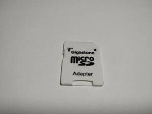 microSD→SD　変換アダプター　Gigastone　認識確認済み　メモリーカード　マイクロSDカード　SDカード