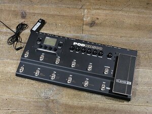 1円スタート Line6 POD HD500 アンプ・モデリング マルチエフェクター 現状のお渡し 動作確認済み 底面にゴム足 多少粘着