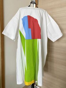 IKKOTANAKA ISSEYMIYAKE イッセイミヤケ　コットンワンピース　サイズ3 極美品