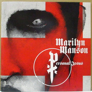 MARILYN MANSON(マリリン・マンソン)-Personal Jesus (EUオリジナル 7インチ+光沢固紙ジ