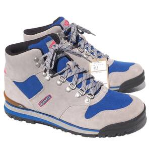 デッド!! US 9.5 /27.5cm 未使用 !! MERRELL EAGLE ORIGINS “30th ANNIVERSARY PRODUCT” グレーｘ青 メレル レトロ トレッキングシューズ