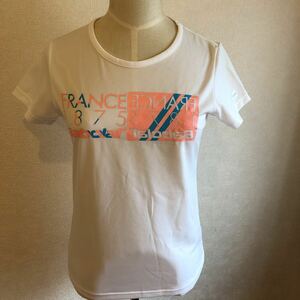 ＊babolat＊BAB-1447W 半袖Tシャツ 白 M USED＊テニス部　レディーステニス