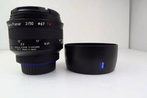 Carl Zeiss Milvus 50mm F2 M ZF.2 ニコン 美品