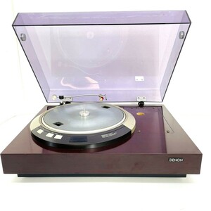 【同梱不可】【160】中古品 DENON デノン レコードプレイヤー DP-75 DK-110 アーム無し