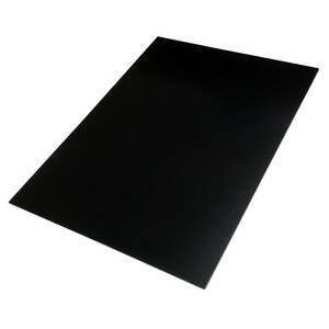 YJB PARTS ピックガード用板材 ブラック3P 300×220(mm) DIY (メール便のみ送料無料)