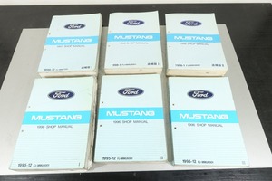 M-08　フォード　マスタング　サービスマニュアル　1996　Shop Manual　１巻～3巻　＋追補版3冊(1巻、2巻)　Ford　Mustang