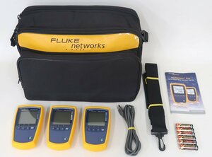 JN43630●Fluke Networks Multifiber Pro MFTK-MM850-SM1310 Optical Power Meter and Fiber Test Kit 850/1310nm【返品保証なし】