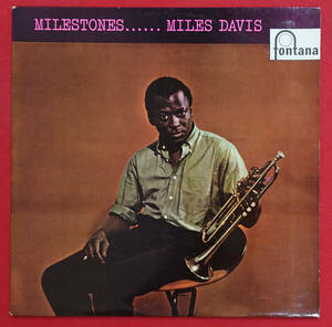 極上品! UK Fontana MONO TFL 5035 オリジナル MILESTONES / Miles Davis MAT: 1L1/2L1