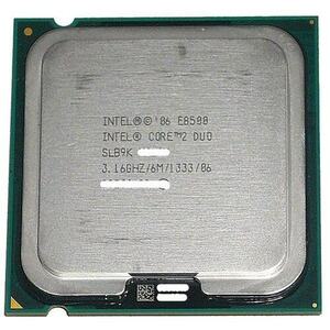 【中古】【ゆうパケット対応】Core 2 Duo E8500 3.16GHz FSB1333MHz LGA775 6MB SLB9K [管理:3025527]