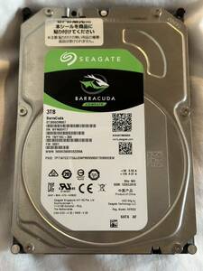Seagate BarraCuda ST3000DM007 3.5インチ 3TB SATA HDD ハードディスク #SHT7