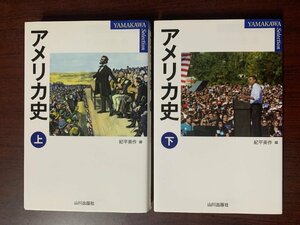 アメリカ史　上下巻セット　YAMAKAWA SELECTION　紀平 英作 (編)　2019年　T28-12