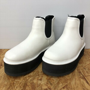 UGG レディース ブーツ クラシックミニプラットホーム ホワイト 表記サイズ：24cm [jgg]