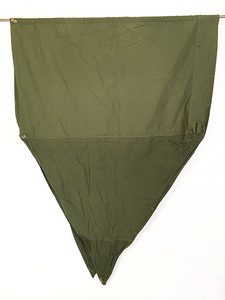 雑貨 古着 40s 米軍 「US」 ステンシル SHELTER HALF TENT ミリタリー パップ テント タープ 菱形 大判 キャンプ 古着