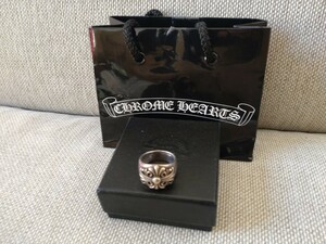 ビッグサイズ29号！CHROME HEARTS キーパーリング 正規品 クロムハーツ大阪