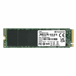 トランセンド 1TB PCIe SSD M.2(2280) NVMe PCIe Gen3×4 TS1TMTE110Q-E