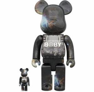 新品 未開封 MY FIRST BE@RBRICK B@BY SPACE Ver 100%&400％ MEDICOM TOY PLUS/スペース/マイファースト ベアブリック 国内正規品 レア