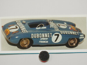 PROVENCE 1/43 GORDINI 3 LITRE PANAMERICANA 1954