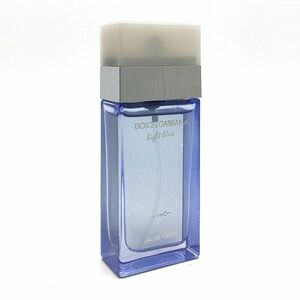 D&G ドルチェ&ガッバーナ ライト ブルー ラブ イン カプリ EDT 25ml ☆残量ほぼいっぱい　送料350円