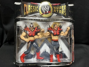 JAKKS：WWE Classic Superstars 2Pack Series 1 ロード・ウォリアーズ ＜アニマル＆ホーク＞（未開封品）