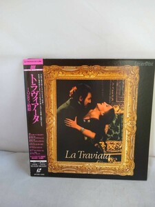 R0335【LD・レーザーディスク　ヴェルディ歌劇　トラヴィアータ　1985椿姫　La Traviata】