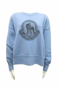 【中古】MONCLER モンクレール トップス LOGO EMBROIDERED SWEATER C-TIND-19-187 ニット サイズM お値下げ品