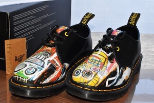 Dr.Martens × BASQUIAT ドクターマーチン × バスキア 1461 BASQUIAT 3 EYE SHOE 60周年記念モデル 3ホール レザー シューズ UK3 未使用