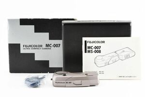[Rank:J] FUJIFILM FUJICOLOR MC-007 With Box Compact Film Camera コンパクトフィルムカメラ / 富士フィルム フジカラー 現状品 #8023