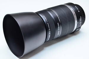 Canon EF-S 55-250mm F4-5.6 IS 美品 フード付