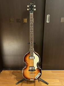 Hofner CT500/1 SB Contemporary / へフナー バイオリンベース コンテンポラリー / セミハードケース付 / 弦 La Bella 760FHBB 50-100 