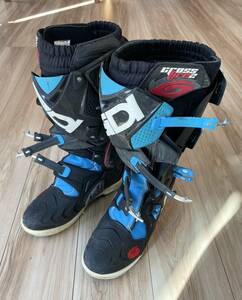 ★USED美品 Sidi cross fire 2 EU42 26.5cm US8.5 ★クロスファイア2 検索用 gaerne alpinestars アルパイスターズ ガエルネ