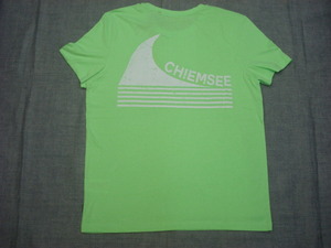 新品CHIEMSEE(キムジー)メンズTシャツPERKA 13-0340 GREEN GECKO (M) ・・実物は、もう少し明るい感じです！