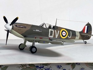 【atsudra工房完成品】1/32 SpitFire Mk.IIa 第9戦闘航空団機