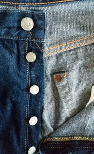 Lot801 ワーカーズ WORKERS デニム ストレート ジーンズ DENIM セルビッチチェーンステッチ W36