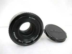 【Nikon/ニコン】卯①620//NIKKOR 50mm 1:1.8/Ai-sレンズ/パンケーキ