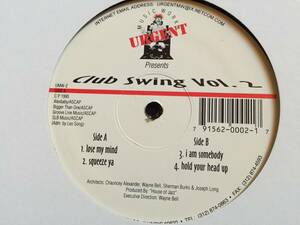 ★House Of Jazz / Club Swing Vol. 2 12EP ★Qsjn5★ Urgent Music Works UMW-2 激レア90