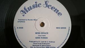 ☆彡美品！！☆彡送料無料！！　　Gene Rondo 　Miss Grace / Lindel Lewis 　Lindel