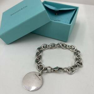 3101 TIFFANY & Co ティファニー リターントゥ ブレスレット 925 シルバー 34.5g チェーン アクセサリー 