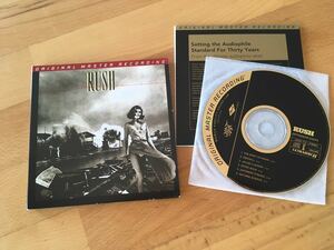 Rush / Permanent Waves(MFSL 24K Gold CD)ラッシュ (Mobile Fidelity Sound Lab：UDCD 772)