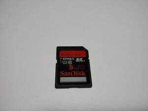 8GB　SanDisk Extreme　SDHCカード フォーマット済み　SDカード　メモリーカード