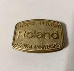 Roland 10th Anniversary ベルト バックル ローランド